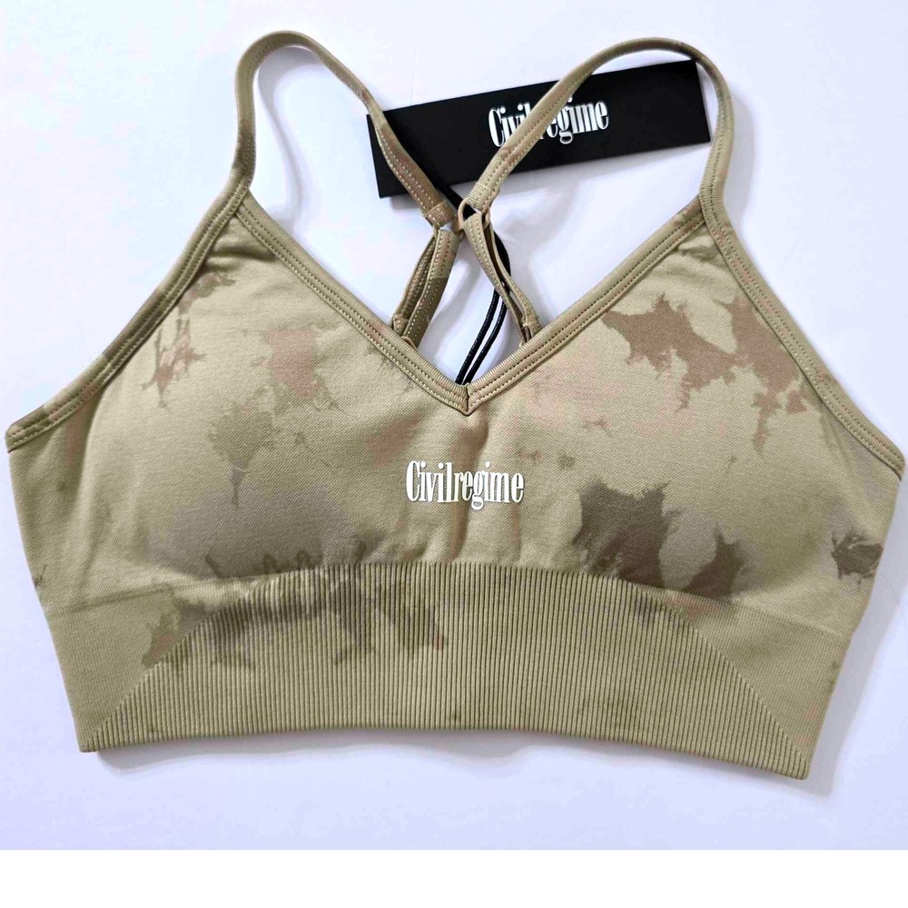 Civil Regime Reaper Wash Latte  Kelly Seamless Bra Size Small‎